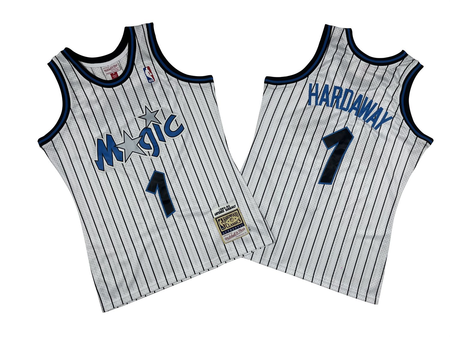 Men Orlando Magic 1 Mcgrady White Throwback NBA Jersey